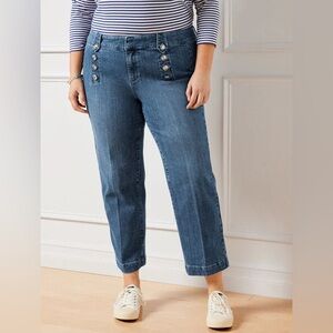 Talbots sailor jeans in women’s petite size 18.
